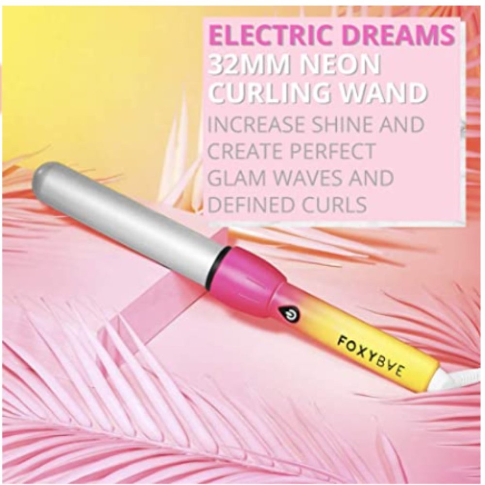 **FLASH SALE* FOXYBAE Electric Dreams Neon Curling Wand - Picture 5 of 7